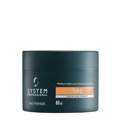 SYSTEM MAN - CERA LUMINOSA A TENUTA MEDIA System Man Wax Pomade 80ml