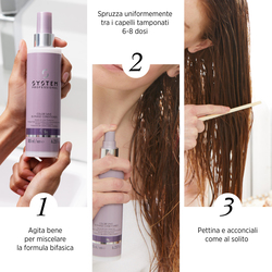 CONDITIONER LEGGERO SENZA RISCIACQUO PER CAPELLI COLORATI System Professional Color Save 185ml