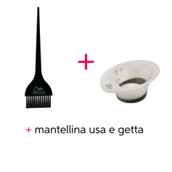 COLOR FRESH MASK - KIT ACCESSORI PER LA COLORAZIONE ciotola, pennello, mantella usa e getta Wella