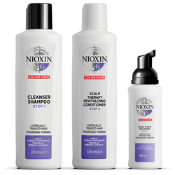 NIOXIN - SISTEMA TRIFASICO ASSOTTIGLIAMENTO AVANZATO CAPELLI TRATTATI Nioxin Sistema 6 kit 300ml