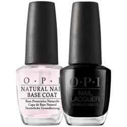 OPI - OPI Duo - Base per smalto protettiva e Lady in Black
