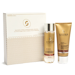 SYSTEM PROFESSIONAL - Cofanetto Luxeoil nutrimento e luminosità shampoo e conditioner