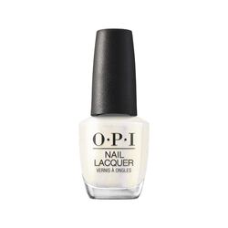 OPI - SMALTO OPI BIANCO SHIMMER - Snow Holding Back Nail Lacquer 15ml